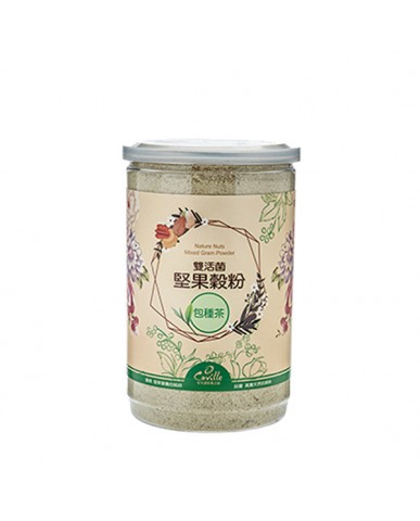 可夫萊 雙活菌堅果穀粉-包種茶550g